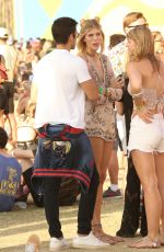 DEVON WINDSOR Out at Coachella 2017 in Indio 04/15/2017
