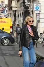 DIANE KRUGER Out and About in Rome 04/06/2017