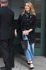 DIANNA AGRON Leaves Her Hotel in New York 04/20/2017