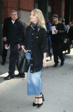 DIANNA AGRON Leaves Her Hotel in New York 04/20/2017