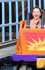 DIASY RIDLEY at Disney California Adventure Park in Anaheim 04/03/2017