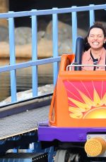 DIASY RIDLEY at Disney California Adventure Park in Anaheim 04/03/2017