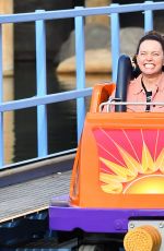 DIASY RIDLEY at Disney California Adventure Park in Anaheim 04/03/2017
