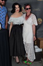 DITA VON TEESE at Viva Las Vegas Rockabilly Car Show 2017