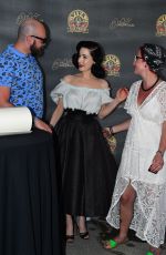 DITA VON TEESE at Viva Las Vegas Rockabilly Car Show 2017