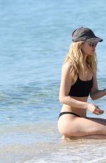 DOUTZEN KROES in Bikini at a Beach in Miami 04/25/2017