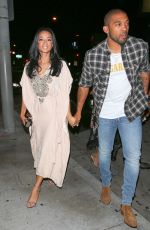 DRAYA MICHELE and Orlando Scandrick- at Catch LA West Hollywood 04/07/2017