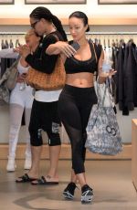DRAYA MICHELE in Tights Leaves Yoga Class in Beverly Hills 03/31/2017