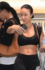 DRAYA MICHELE in Tights Leaves Yoga Class in Beverly Hills 03/31/2017