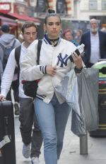 DUA LIPA Leaves Global Radio in London 04/25/2017