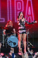 DUA LIPA Performs at Jimmy Kimmel Live 04/20/2017