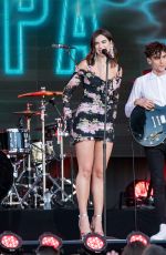DUA LIPA Performs at Jimmy Kimmel Live 04/20/2017