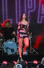 DUA LIPA Performs at Jimmy Kimmel Live 04/20/2017
