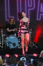 DUA LIPA Performs at Jimmy Kimmel Live 04/20/2017