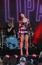 DUA LIPA Performs at Jimmy Kimmel Live 04/20/2017