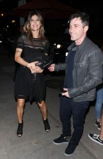ELISABETTA CANALIS Night Out in West Hollywood 03/31/2017
