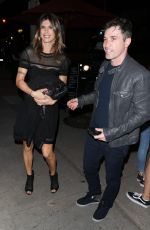 ELISABETTA CANALIS Night Out in West Hollywood 03/31/2017