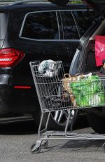 ELISABETTA CANALIS Out for Grocery Shopping at Bristol Farms in Beverly Hills 04/07/2017