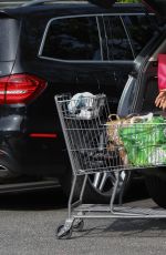 ELISABETTA CANALIS Out for Grocery Shopping at Bristol Farms in Beverly Hills 04/07/2017