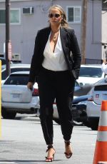 ELIZABETH BERKLEY Out and About in Brentwood 04/18/2017