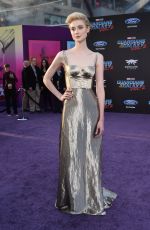 ELIZABETH DEBICKI at Guardians of the Galaxy Vol. 2 Premiere in Hollywood 04/19/2017