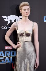ELIZABETH DEBICKI at Guardians of the Galaxy Vol. 2 Premiere in Hollywood 04/19/2017
