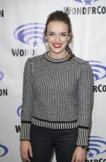 ELIZABETH HENSTRIDGE at Agents of S.H.I.E.L.D. Press Room at WonderCom in Anaheim 04/01/2017