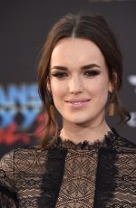 ELIZABETH HENSTRIDGE at Guardians of the Galaxy Vol. 2 Premiere in Hollywood 04/19/2017