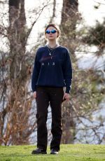 ELLE FANNING on the Set of I Think We