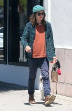 ELLEN PAGE Shopping at American Rag in Los Angeles 04/28/2017
