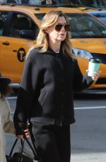 ELLEN POMPEO Out and About in New York City 04/10/2017