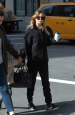 ELLEN POMPEO Out and About in New York City 04/10/2017