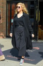 ELLIE GOULDING Leaves Her Hotel in New York 04/13/2017