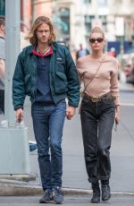 ELSA HOSK and Tom Daly Out and About in New York 04/20/2017