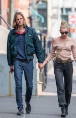 ELSA HOSK and Tom Daly Out and About in New York 04/20/2017