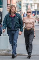 ELSA HOSK and Tom Daly Out and About in New York 04/20/2017