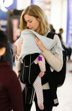 EMILY BLUNT at Heathrow Airport in London 04/17/2017