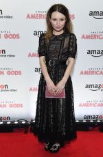 EMILY BROWNING at American Gods Premiere in London 04/06/2017