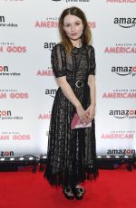EMILY BROWNING at American Gods Premiere in London 04/06/2017