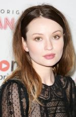 EMILY BROWNING at American Gods Premiere in London 04/06/2017