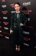 EMILY BROWNING at American Gods Premiere in Los Angeles 04/20/2017