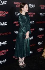 EMILY BROWNING at American Gods Premiere in Los Angeles 04/20/2017