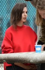 EMILY RATAJKOWSKI at DKNY Commercial in New York 04/26/2017