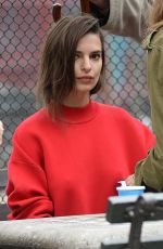 EMILY RATAJKOWSKI at DKNY Commercial in New York 04/26/2017