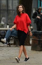 EMILY RATAJKOWSKI at DKNY Commercial in New York 04/26/2017