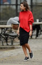 EMILY RATAJKOWSKI at DKNY Commercial in New York 04/26/2017