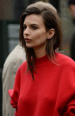 EMILY RATAJKOWSKI at DKNY Commercial in New York 04/26/2017