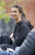 EMILY RATAJKOWSKI at DKNY Commercial in New York 04/26/2017