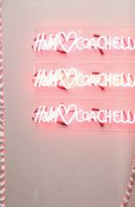 EMILY RATAJKOWSKI at H&M Loves Coachella Tent at Empire Polo Field 04/14/2017