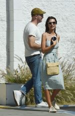 EMILY RATAJKOWSKI Out for Lunch Dinette Cafe in Los Angeles 04/23/2017